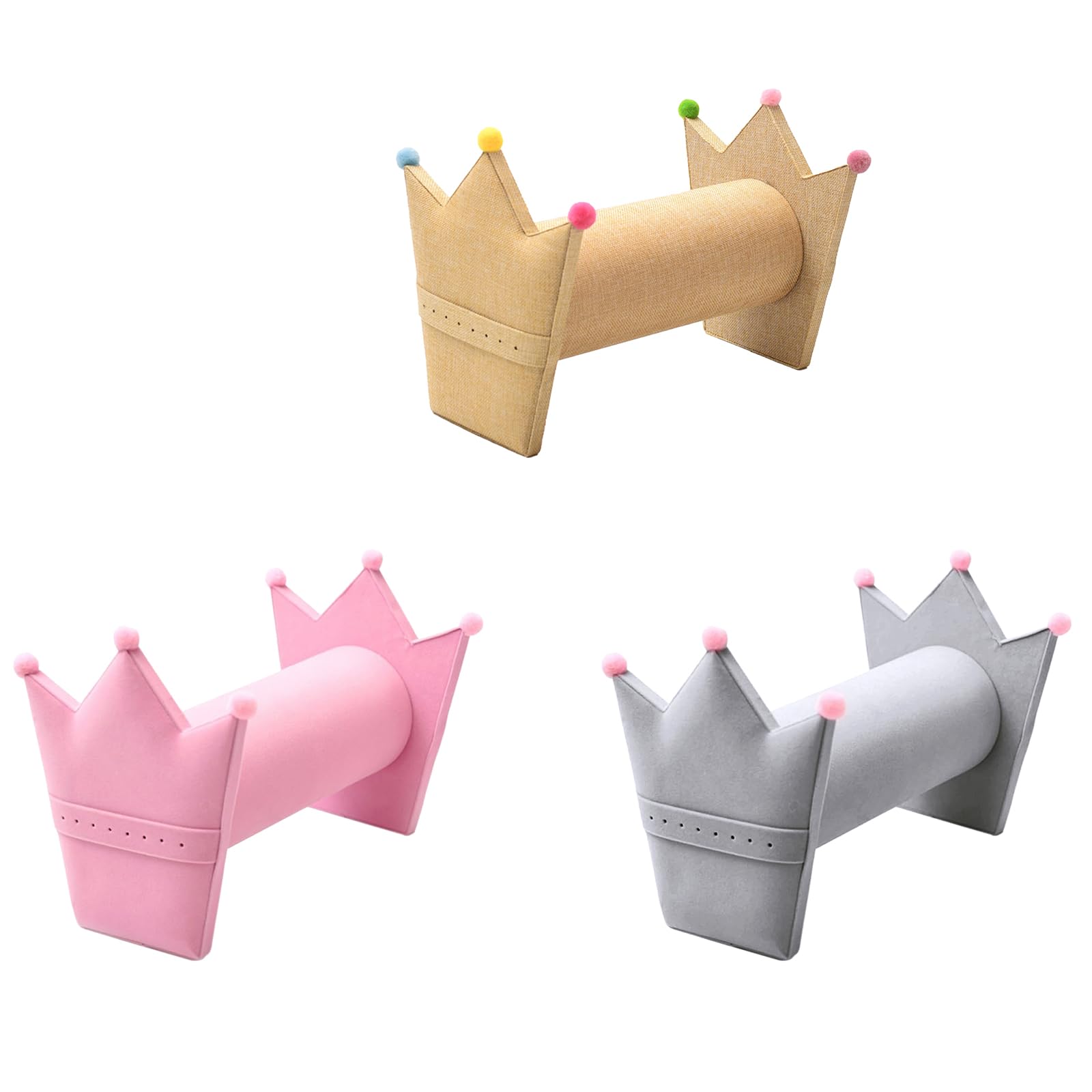 Cinta para el pelo de lino con estilo transparente y resistente, accesorio para el hogar para la decoración del tocador
