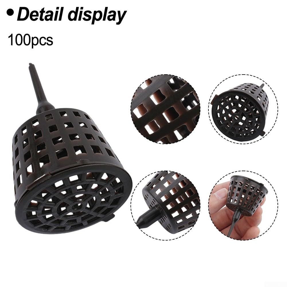 Paniers d'engrais pour bonsaï Lot de 100 avec couvercle, boîtes à libération lente pour plantes grasses