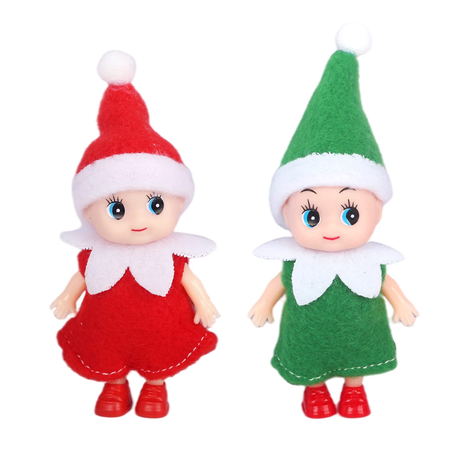 POPOYU Christmas Baby Elf Doll for Boys&Girls,Christmas Accessory Tiny BabyElf Doll Xmas Tradition Mini Elves BabyDoll Novelty Toys,Baby Elves Dolls Toy for Kids Xmas New Year Gift Stocking Stuffers