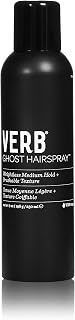 Verb Ghost Hairspray - Weightless Medium Hold Hairspray Infused with Moringa Oil - Anti-Frizz Hairspray Promotes Radiant Shine – Weightless Texturizing Spray for All Hair Types, 7 oz