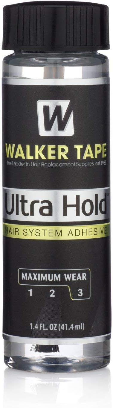 Ultra Hold Adhesive for Hair Wig, Transparent Waterproof Usa Made Lace Hold for Hair Patch/Hair Wigs/Hair Extension 41ml