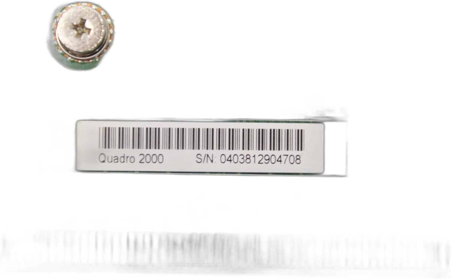 HP 671136-001 NVIDIA Quadro 2000 PCIe 2.0 x16 graphics card - With 1GB GDDR5 SDRAM memory