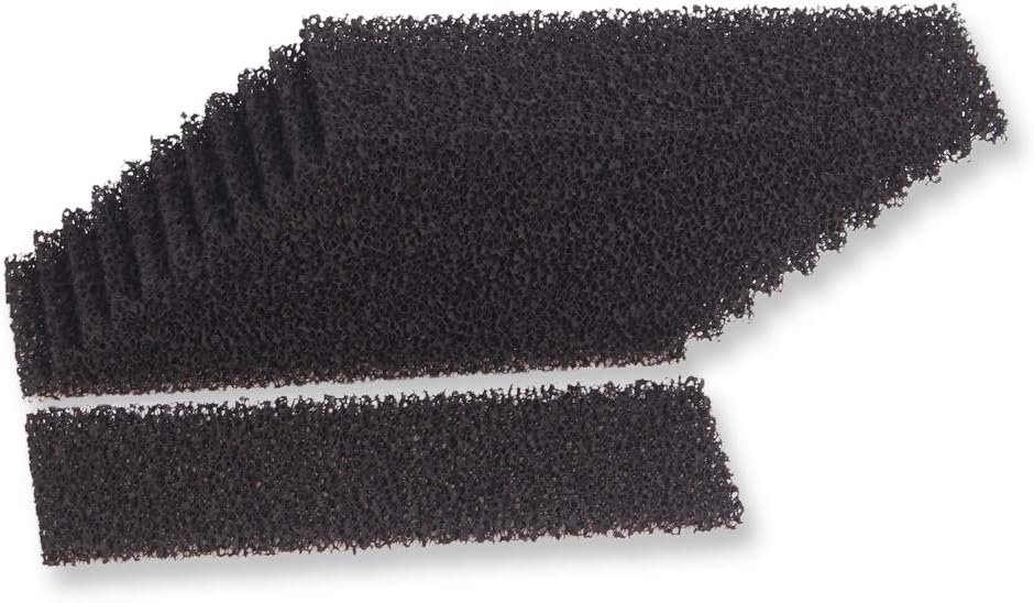 INGVIEEPack of 12 Compatible Carbon Foam Filter Sponges Replacement for Fluval U3 Aquarium Filter
