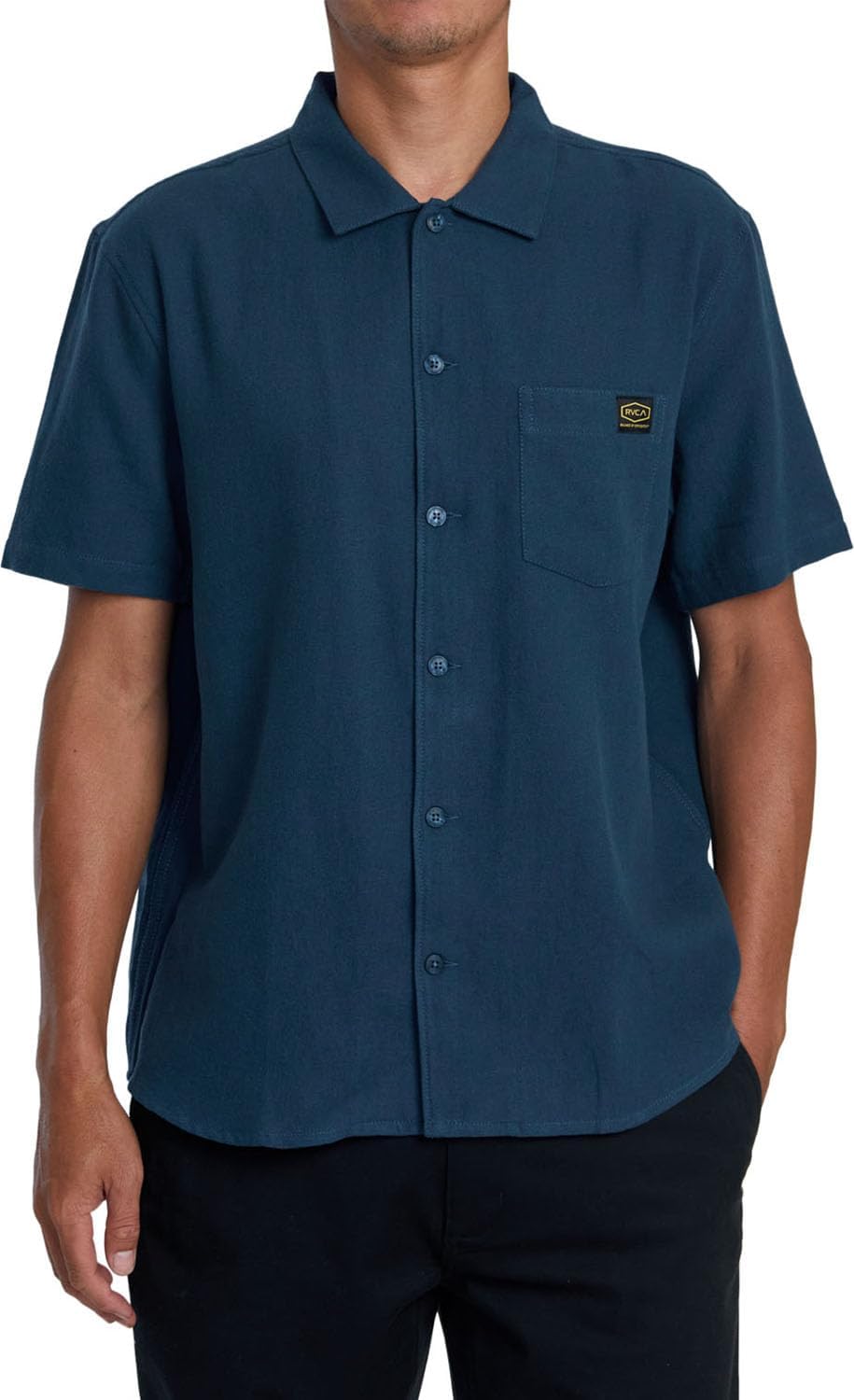 RVCA - Mens Day Shift Solid Short Sleeve Top