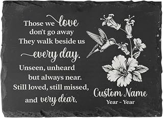 Personalized Memorial Slate Stone