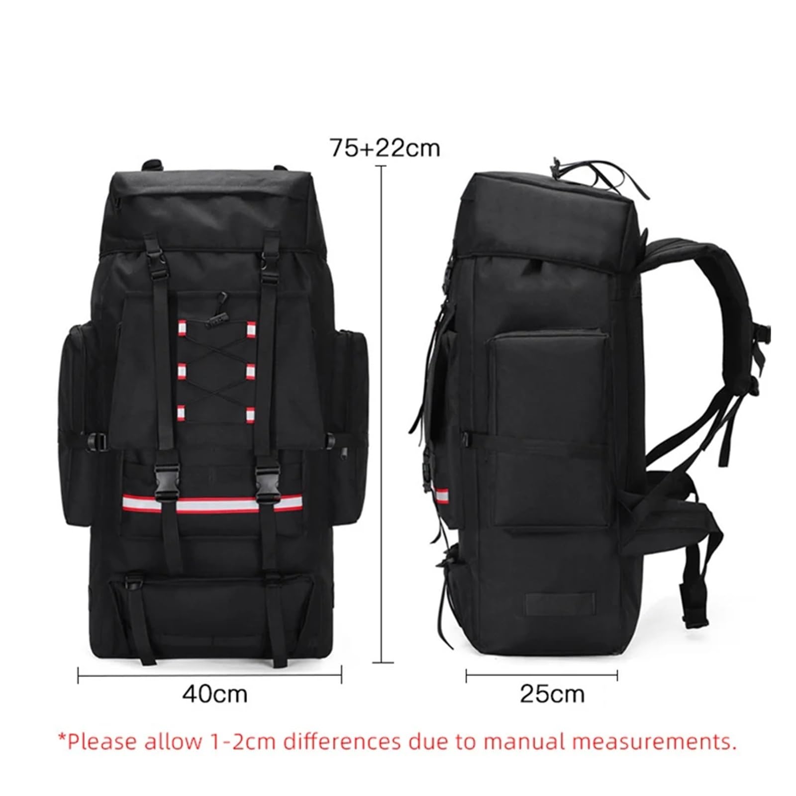 Plecak turystyczny 130 l turystyczny plecak podróżny duża torba bagażowa mężczyźni trekking outdoorowy plecak sportowy Molle plecak trekkingowy dla mężczyzn duża torba