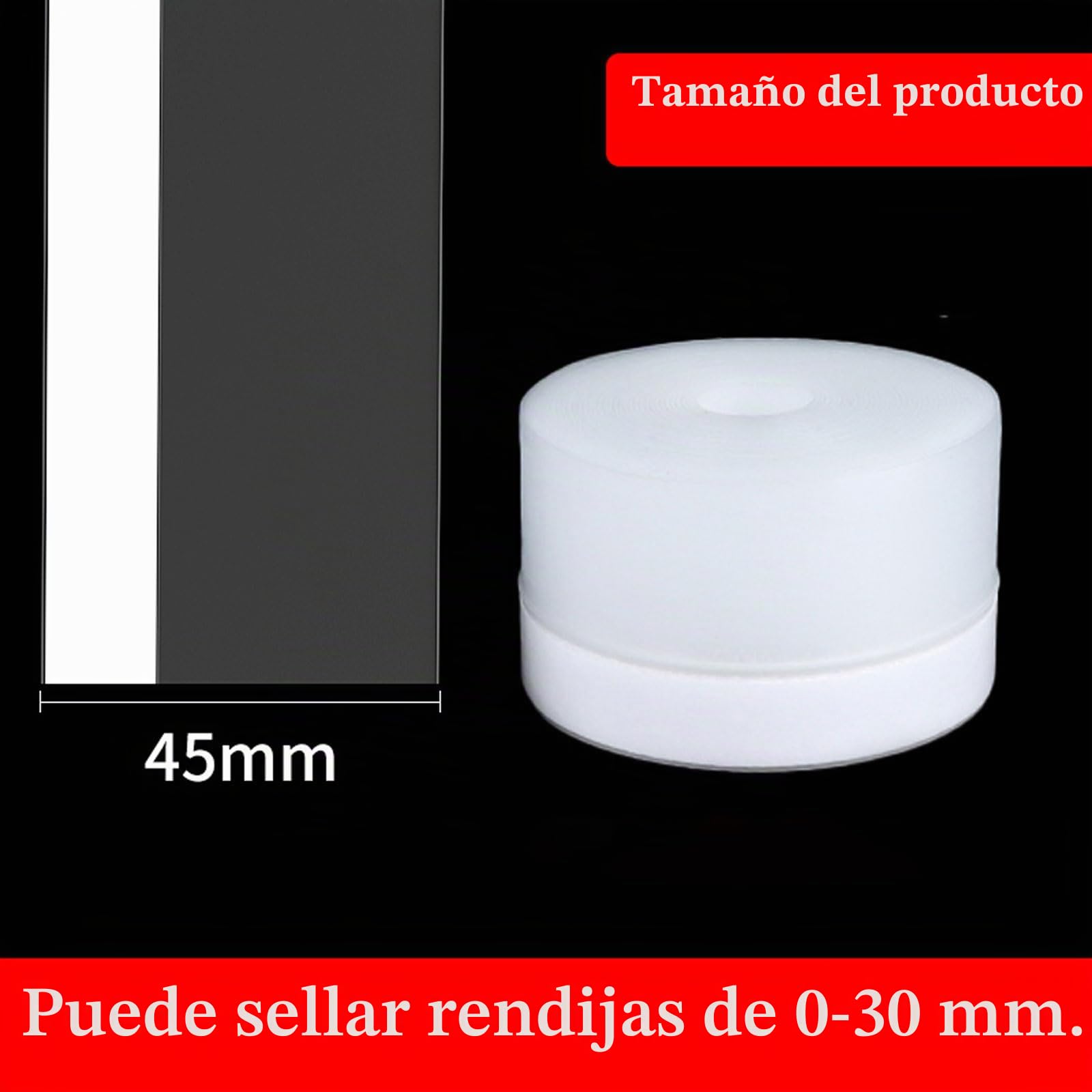 Barrera Antilluvia para Ventanas,Barra De Goma Autoadhesiva Impermeable Para Ventanas,protectores puertas contra lluvia,Evita El Reflujo De Agua De Lluvia,para protección exterior del hogar