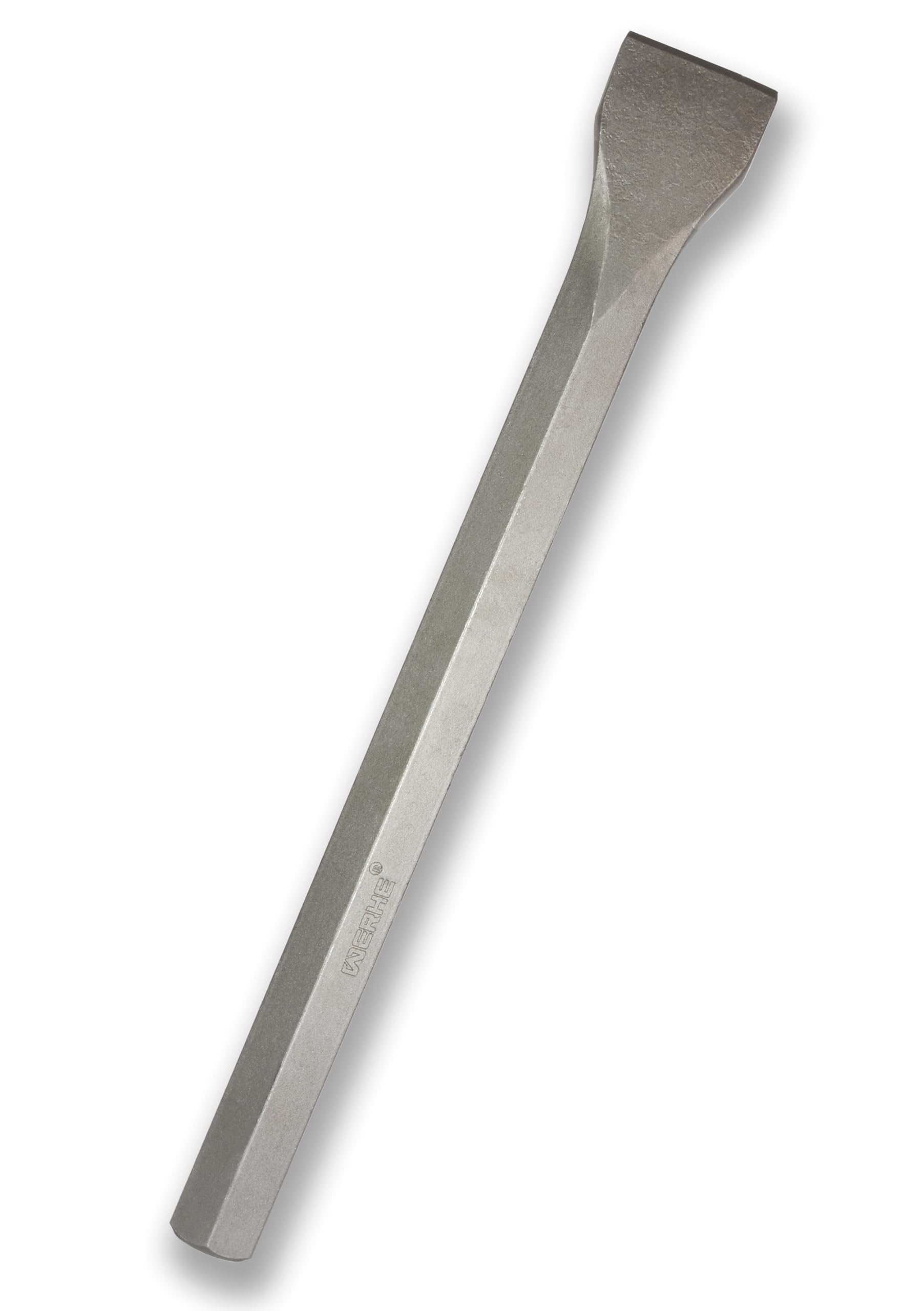 WERHE ® Professional HEX28 spade Chisel 50 x 400 mm Hexagonal Holder 28 mm for Demolition Hammer Flat spade Chisel Chisel - Image 4