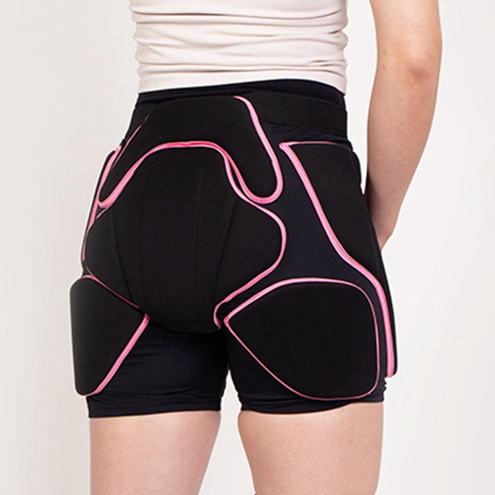 Short rembourré de Sport, Protection Professionnelle des Hanches, idéal pour Le Roller et Autres Sports de Plein air (Hommes et Femmes, vélo, Ski).