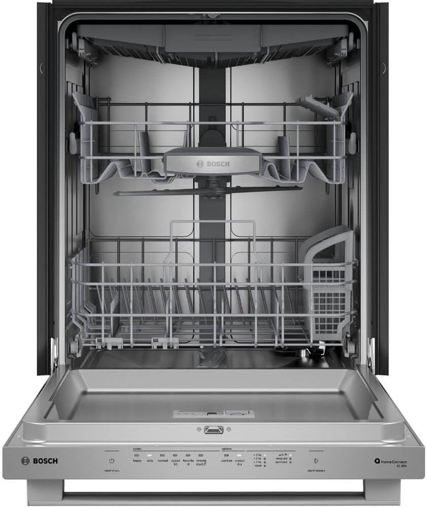 Bosch SHX78DM5N 42 dBA Stainless Fully Integrated Built-in Smart Dishwasher