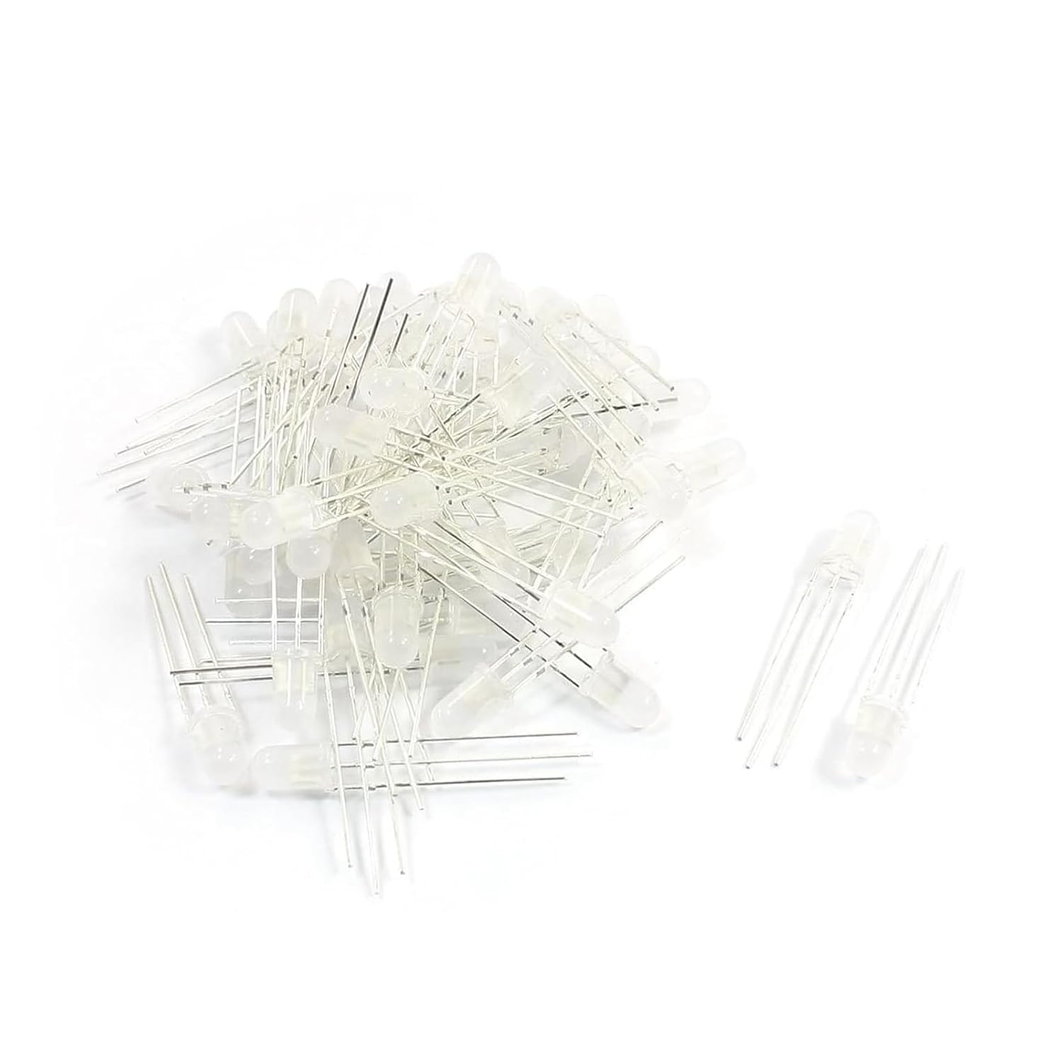 BSWXX 50 Pcs Diodes DC1.8V-2.0V Common Cathode Red Yellow LED Light Schottky Emitting Electronic diode .1202