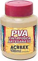 Tinta PVA, Acrilex, Areia, 100 ml