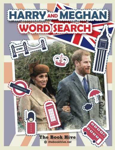 Harry and Meghan Word Search: Royal Wedding Souvenir (Prince Harry and Meghan Markle Wedding Memorabilia Puzzle Book for adult Large Print)