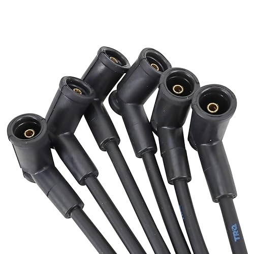 Miniatura 10 de TRQ Juego de cables de bujía de encendido del motor para Ford F250 F350 Super Duty V8 6.2L nuevo