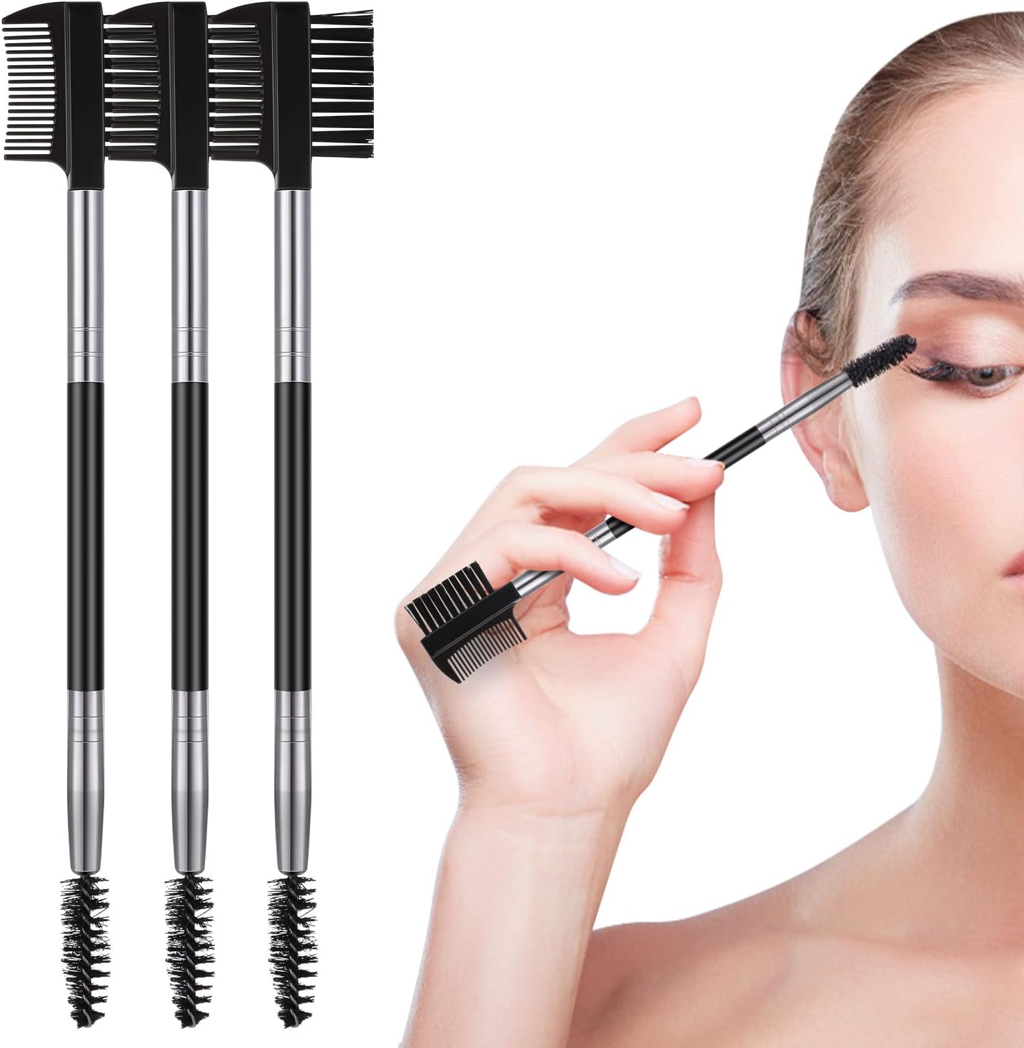 Cobee Eyebrow Eyelash Shaper, Eyebrow Brush Comb Eyelash