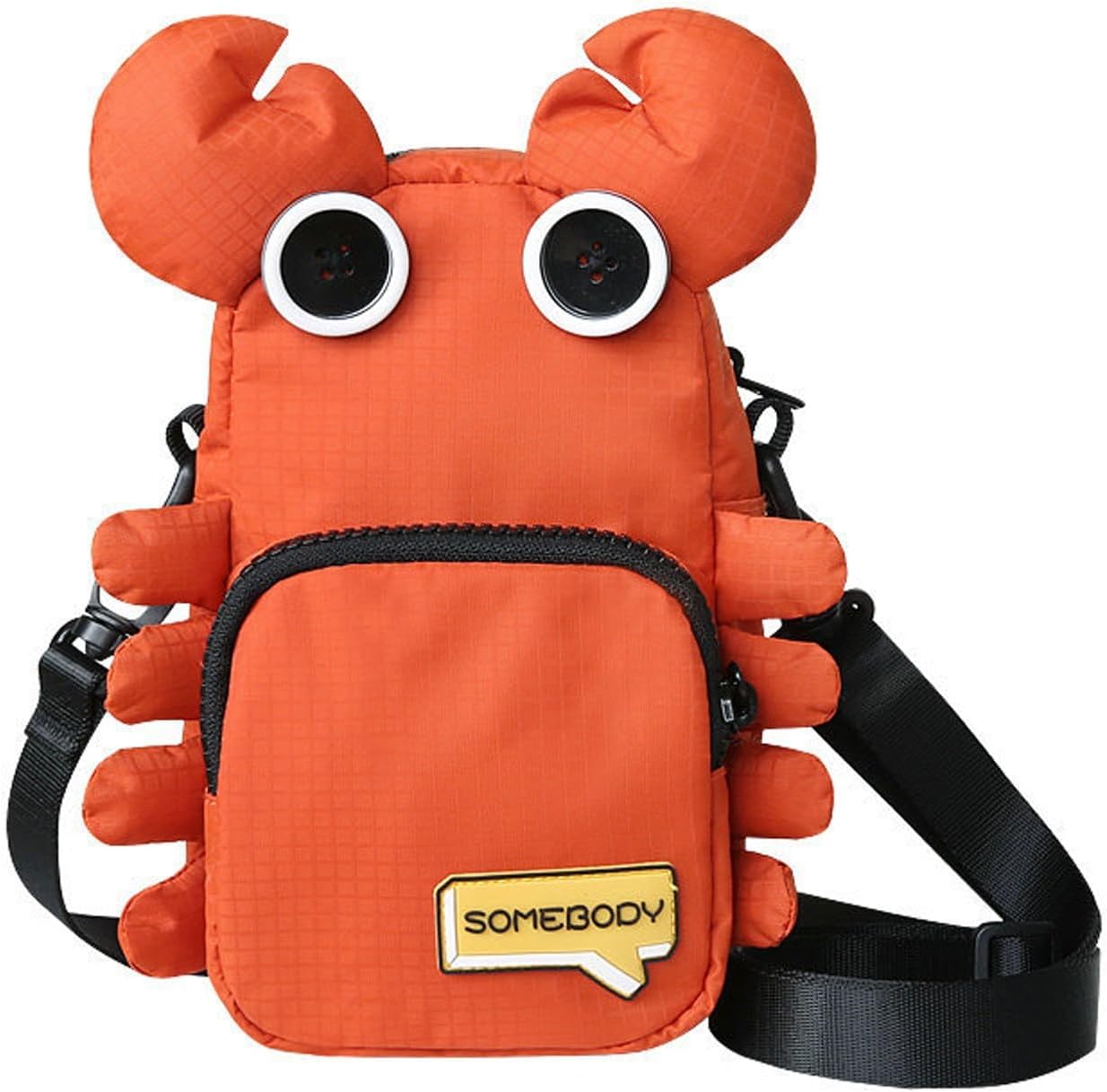 KARRESLY Kawaii Shoulder Bag Cartoon Crossbody Bag with Adjustable Shoulder Strap Cute Wallet Crab Anime Wallet Purse Gifts