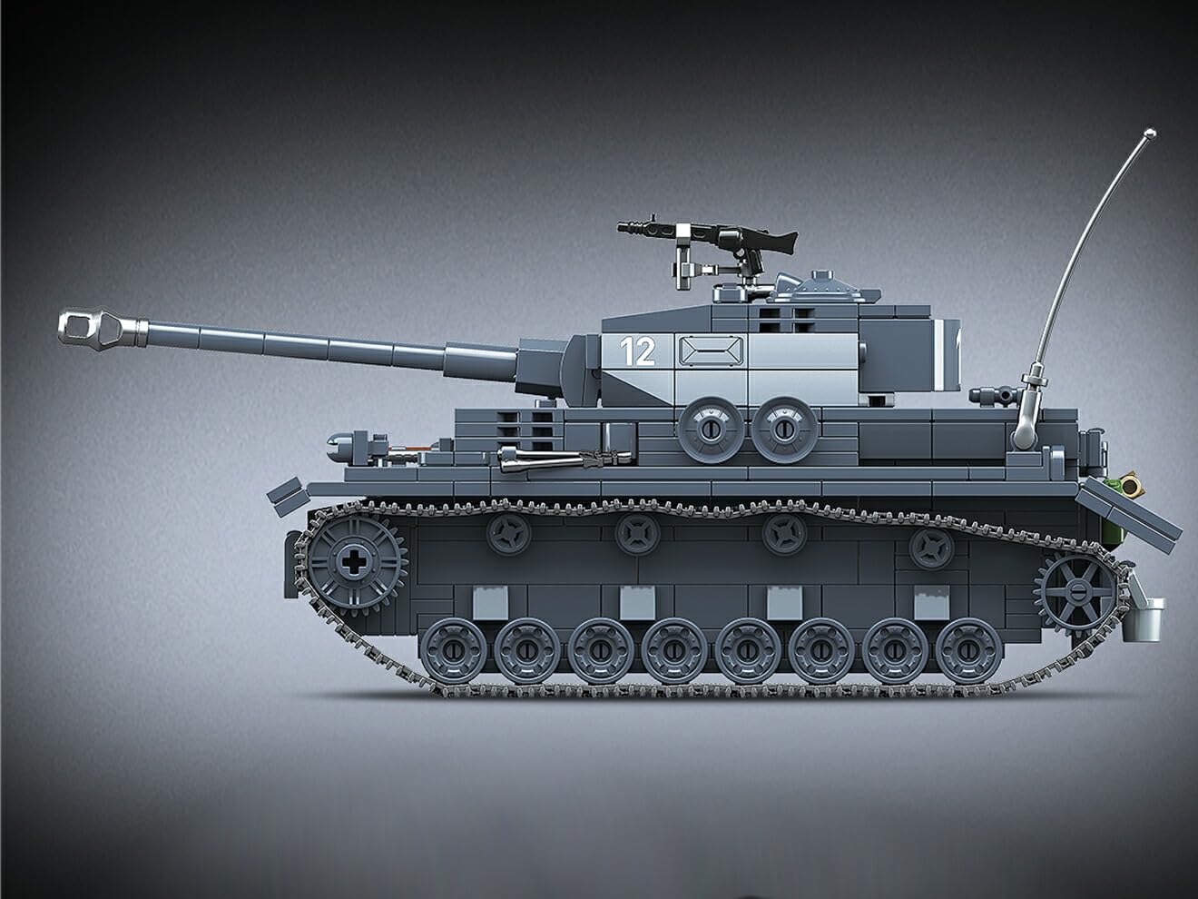 Amazon.co.jp: AFM ドイツ軍 IV号戦車 G型 Sd.Kfz.161/1 985Blocks