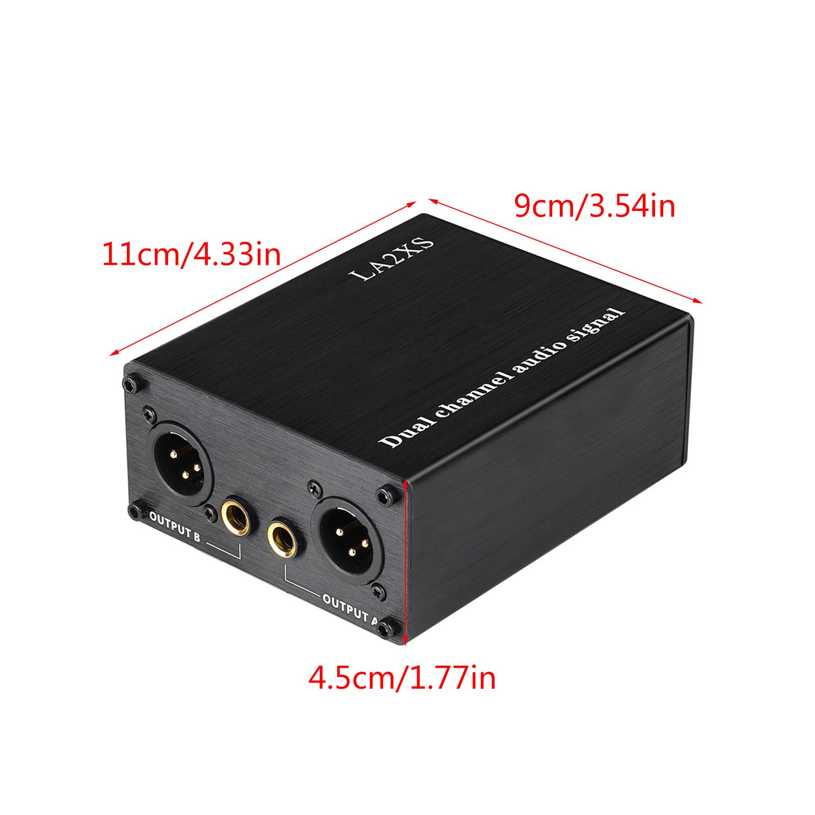 Professionale Stereo Ground Loop Isolatori 3.5 6.35 LA2XS Filtro Rumore Isolatori Cancellatore di Rumore Per PC