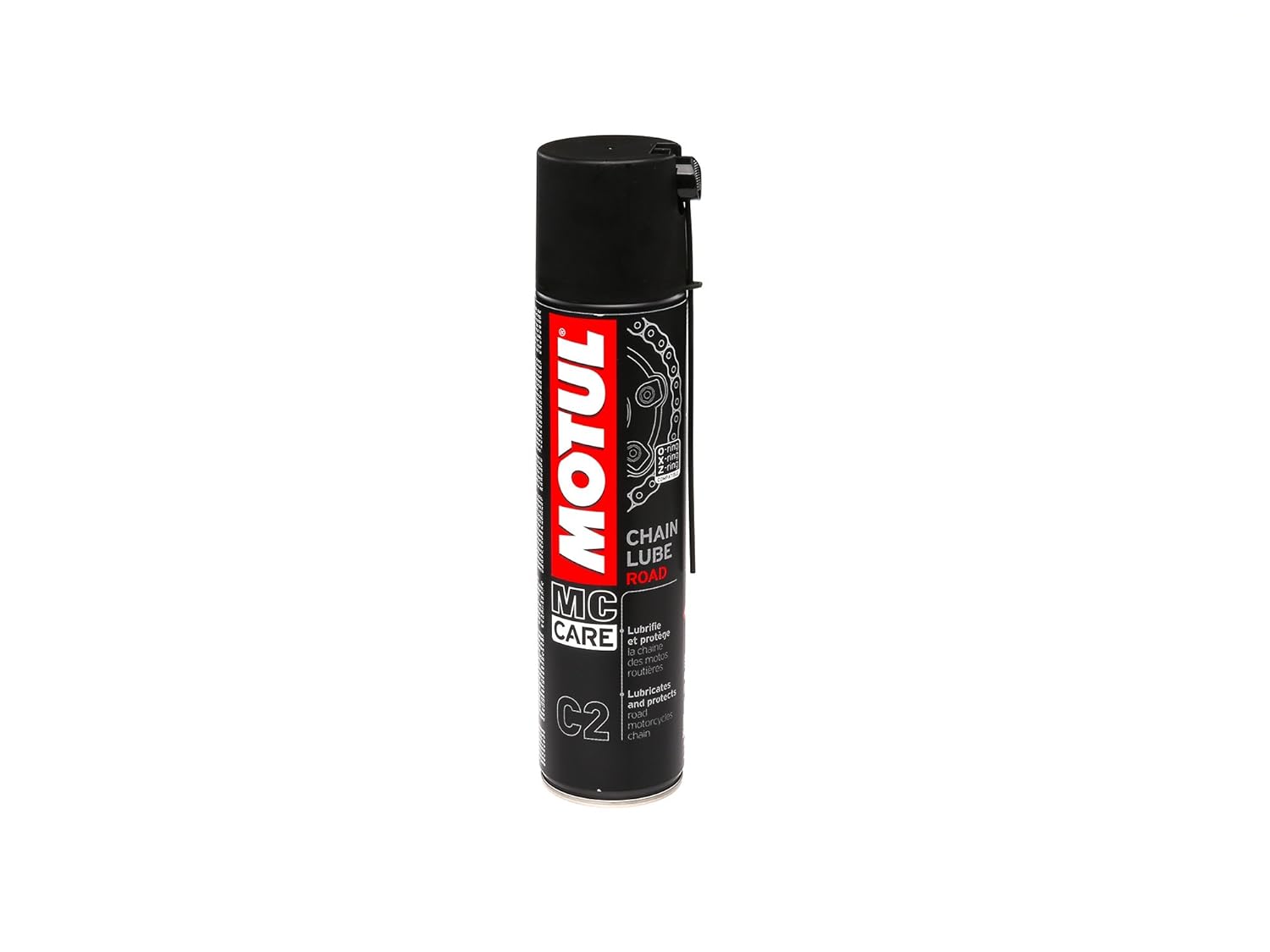 Motul C2 Chain Lube For All Bikes (400 Ml) | Maximum Protection Against Wear & Corrosion | Smooth & Durable Lubrication | Weather-Resistant Performance | Compatible with All Chain Types Motul C2 Chain Lube For All Bikes (400 Ml) | Maximum Protection Against Wear & Corrosion | Smooth & Durable Lubrication | Weather-Resistant Performance | Compatible with All Chain Types