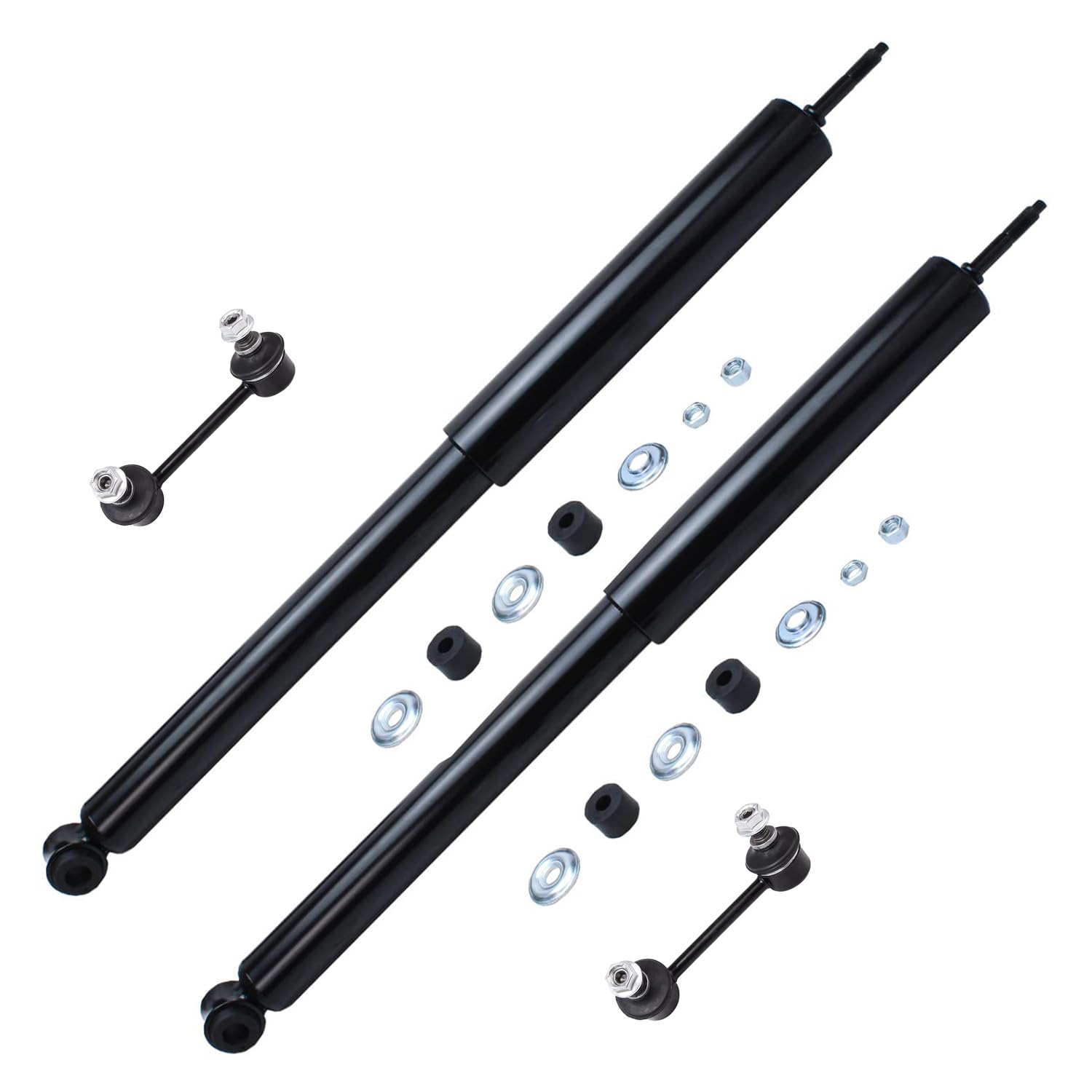 Detroit Axle - Rear Shock Absorbers Sway Bar Links for 01-05 Toyota RAV4