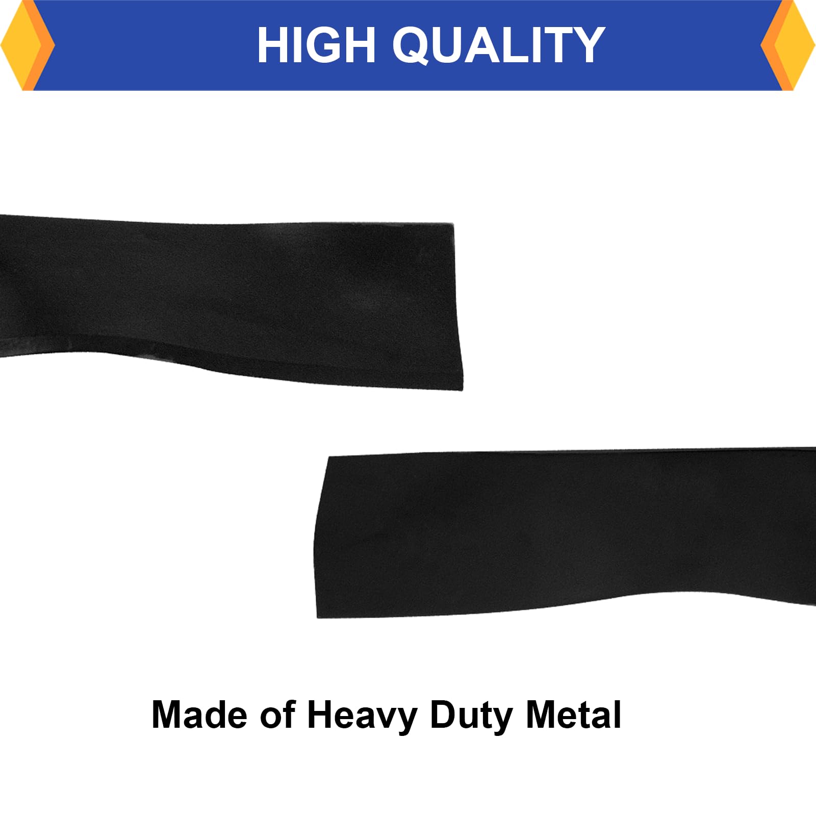 Cuchillas de repuesto para cortacésped 134149 138498 138971 422719 532134149 - Compatible con Craftsman LT1000 LT2000 YT4000 Husqvarna YTH18542 YT150 Rider Lawn (2 unidades) Tractor - 10