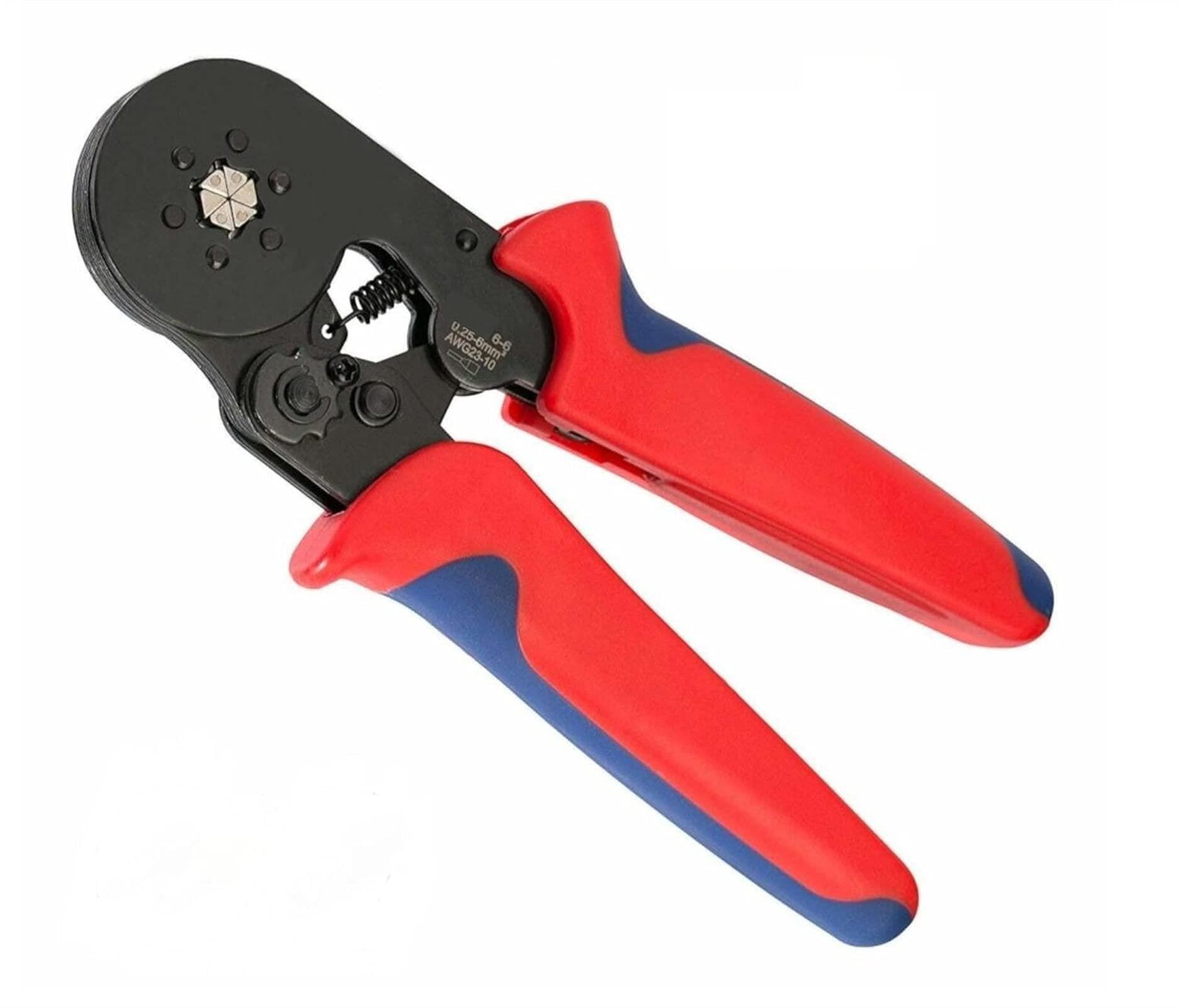 Hydraulic Crimping Tool, Mini Crimping Plier 0.25-10mm2 Pliers Hand Tools(HSC8 6-6)