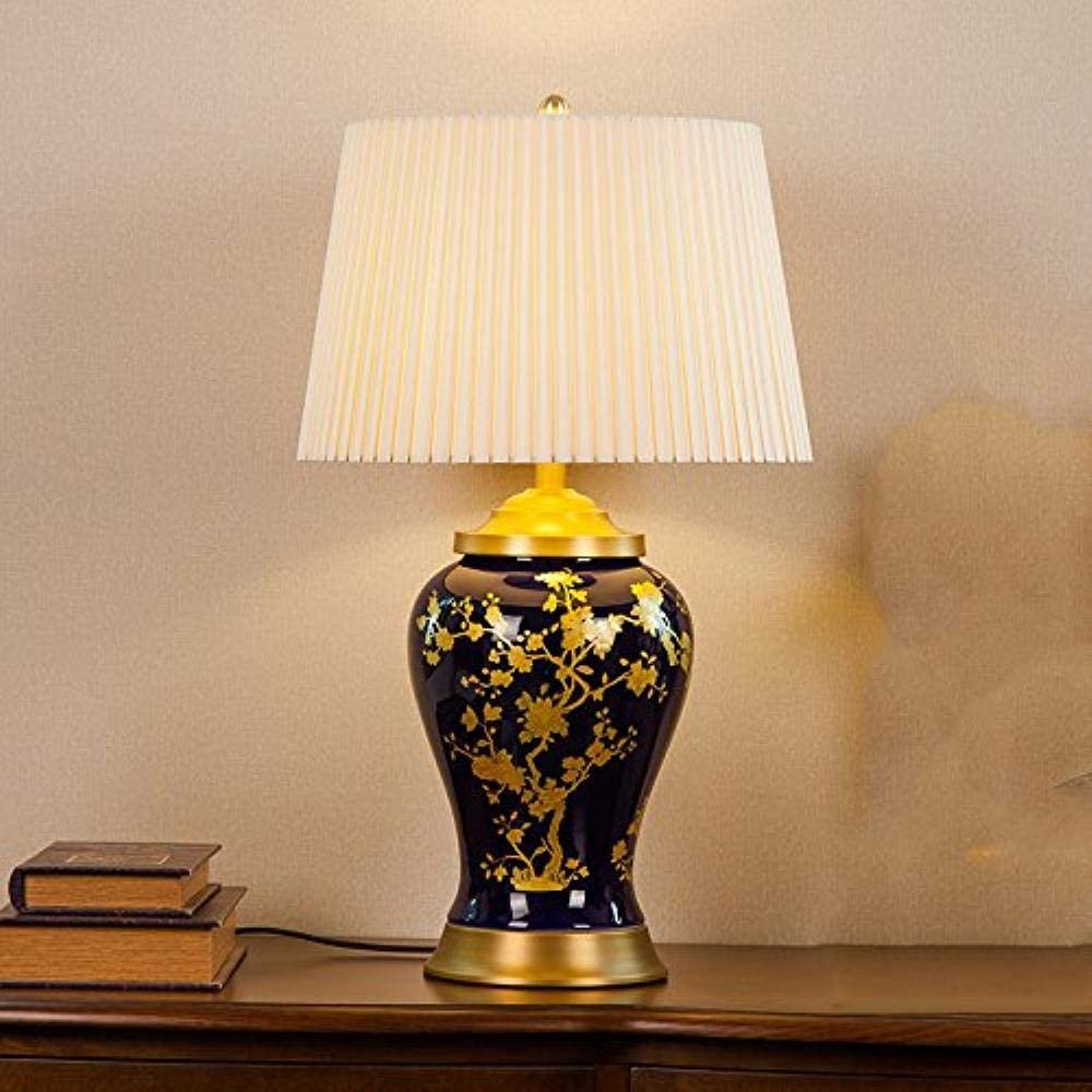 Lampe en céramique et cuivre E27 pour illuminer vos plus beaux moments en famille