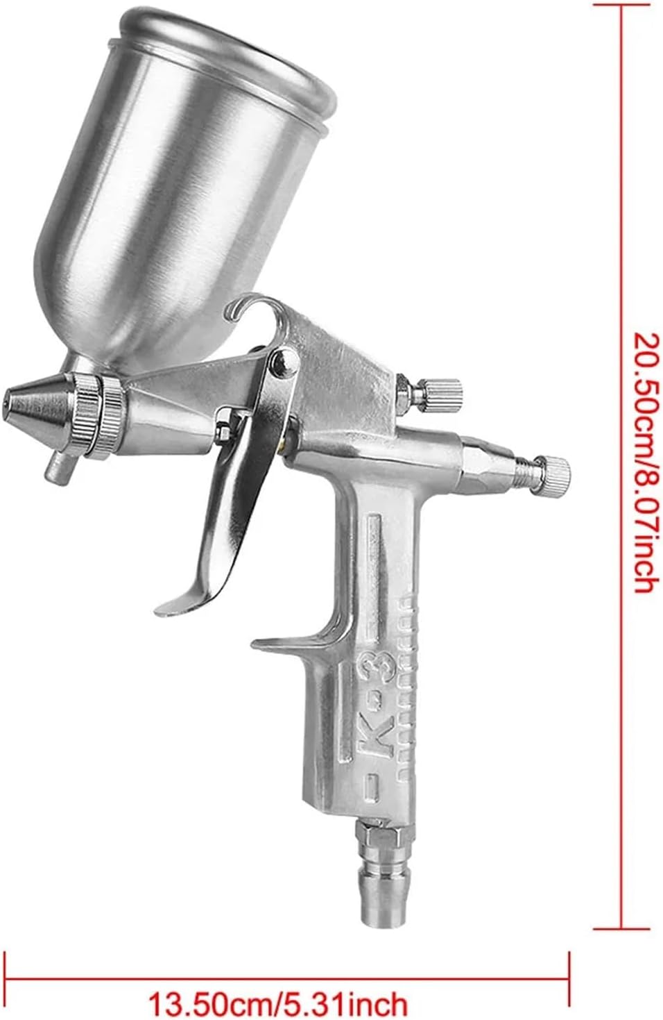 for Painting Car Aerograph Spraying Air Paint Spray Guns Air Paint HVLP Spray Airbrush 0.5mm Nozzle