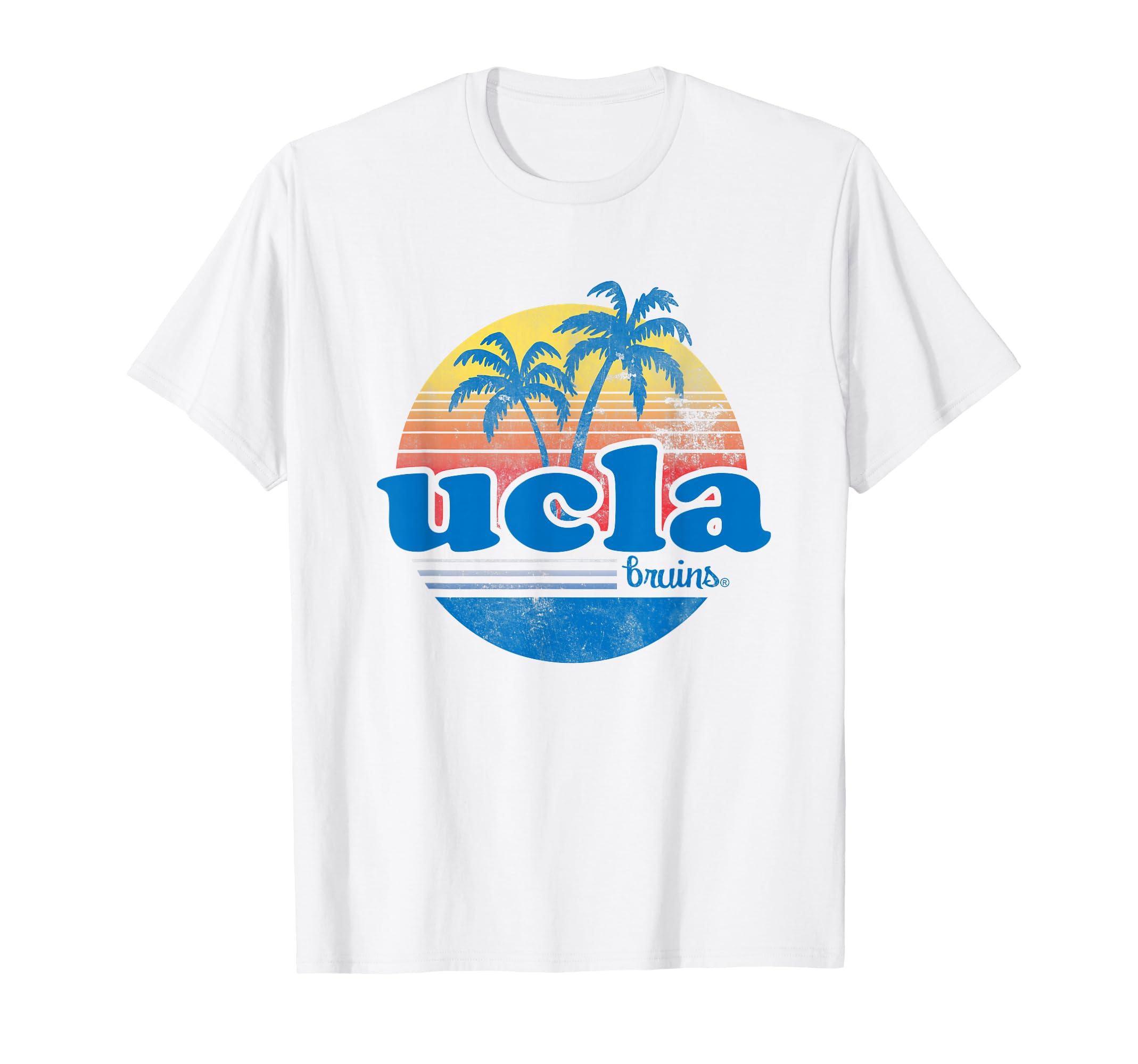 UCLA Bruins Vintage Palms Logo Officially Licensed T-Shirt