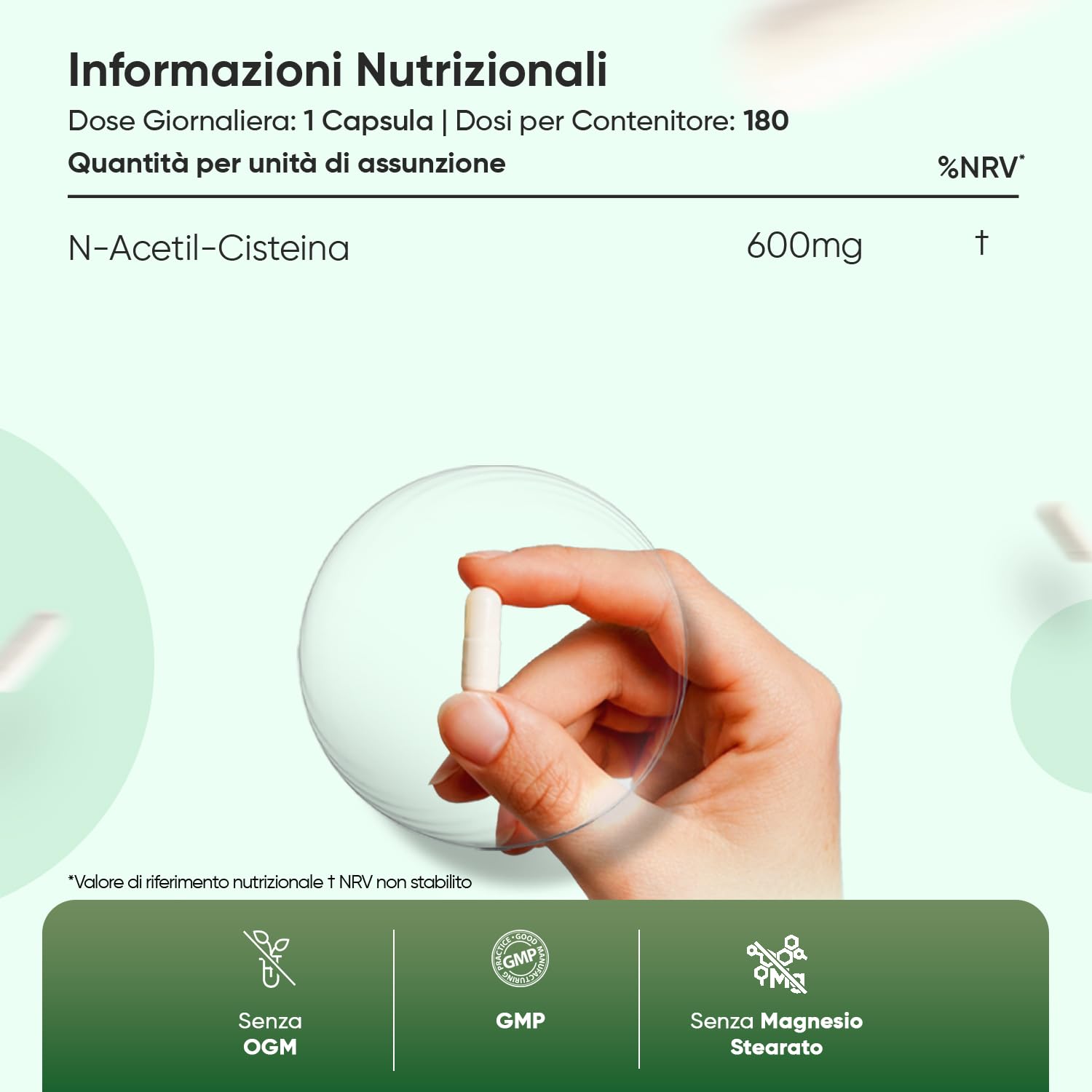 Vitamina C Liposomiale 1000mg Vegana, Omega 3 2000mg e NAC N-Acetil-Cisteina, 180 Capsule + 240 Softgel + 180 Capsule, Acido Ascorbico, Omega 3 Olio di Pesce, EPA, DHA, N Acetilcisteina, Senza OGM