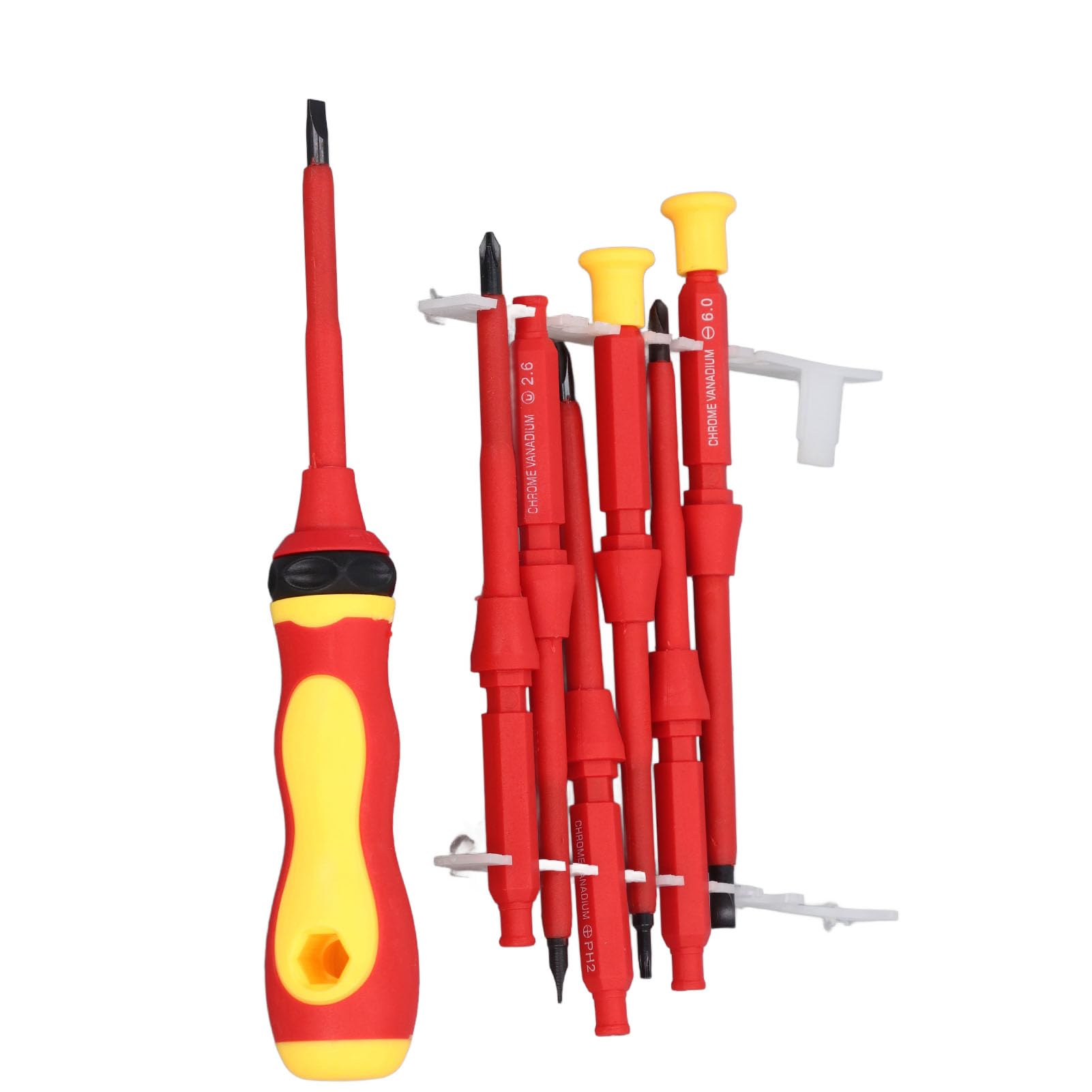 DISH//だし! 全セット ZIZEV Screwdriver Set - Alloy Steel, ABS - Phillips, Flat