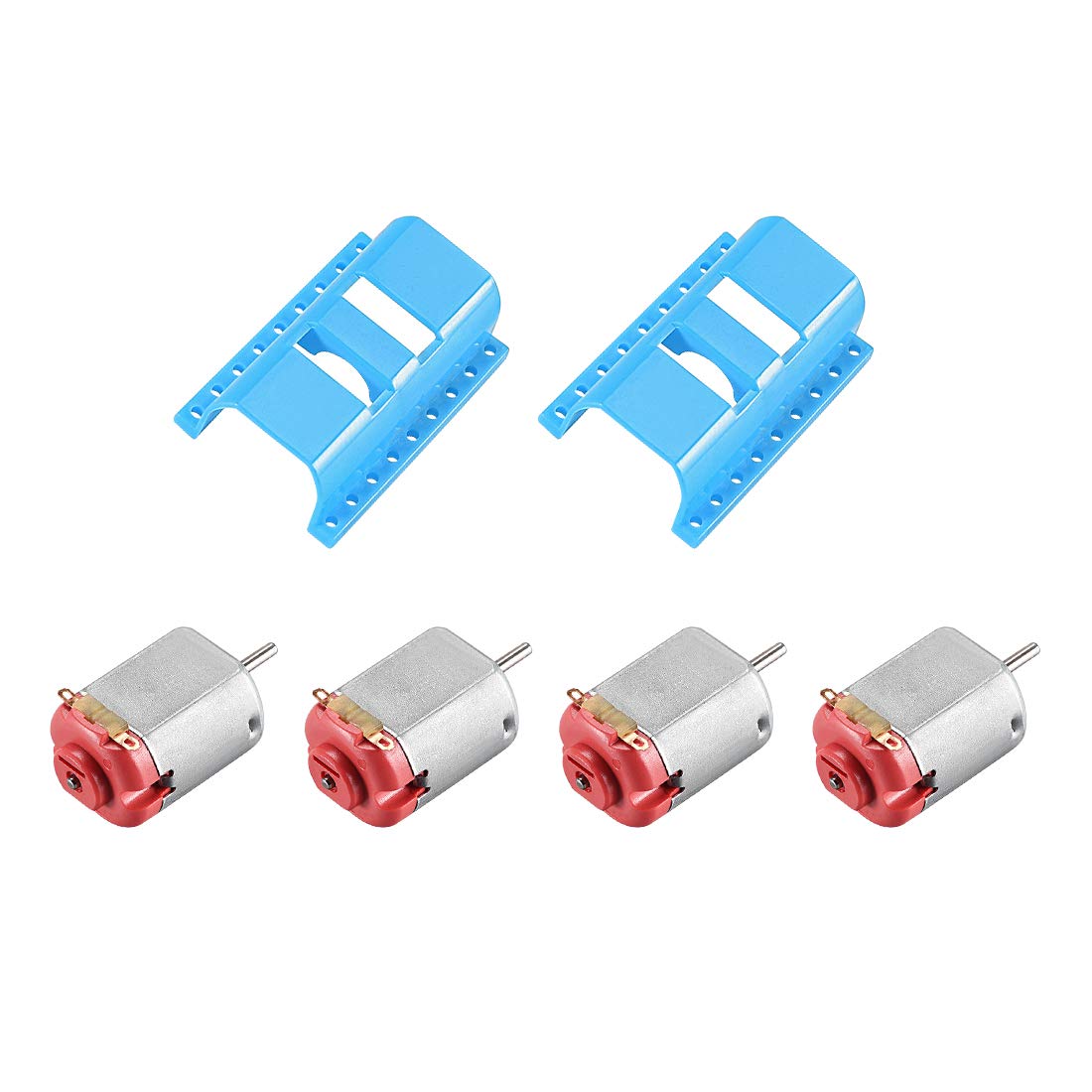 uxcell DC 3V 130 Mini Motor Kit 30000RPM, Motor Fixed Fastener DIY