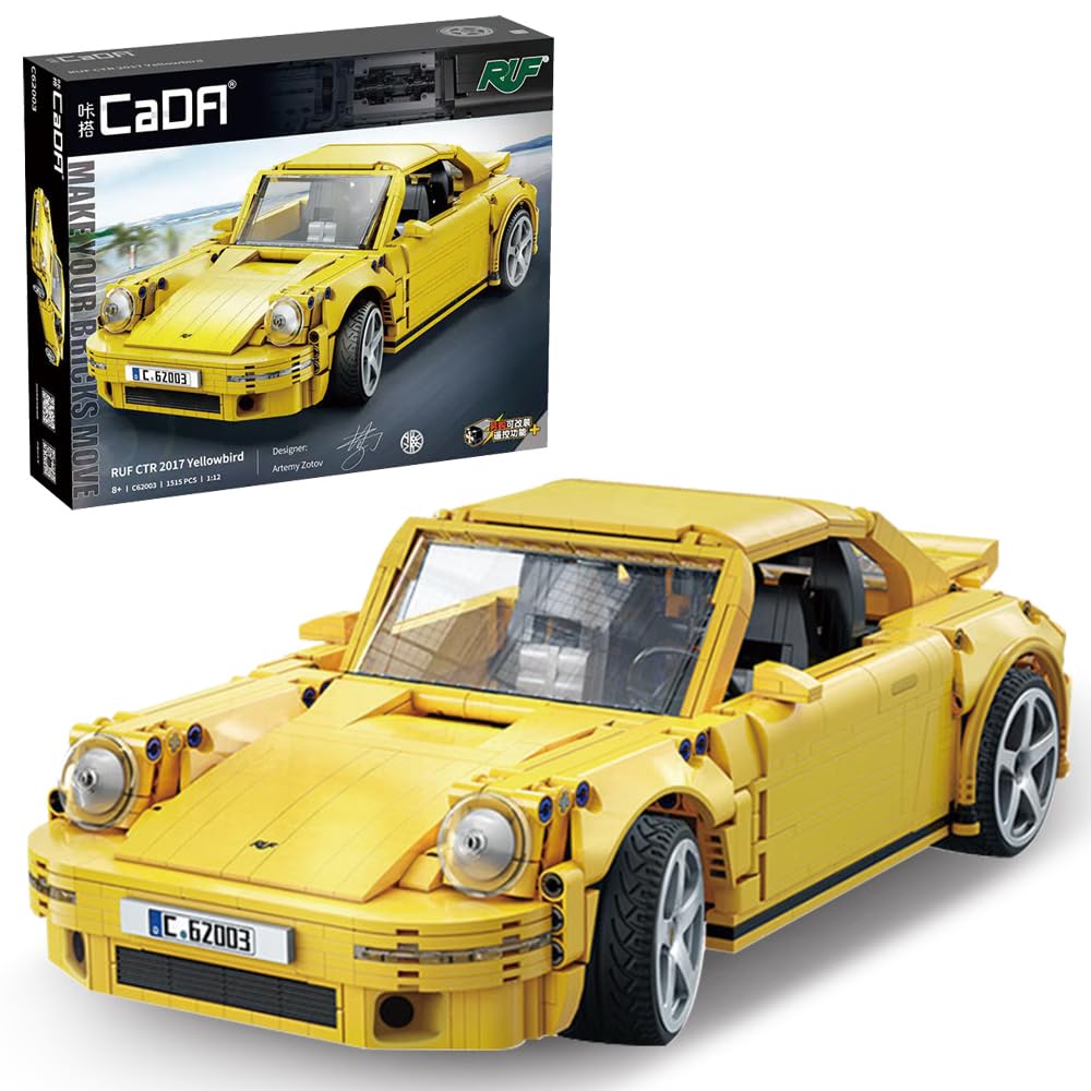 CaDARUF CTR 2017 Yellowbird 1:12 Brick Model 1515pcs 62003W