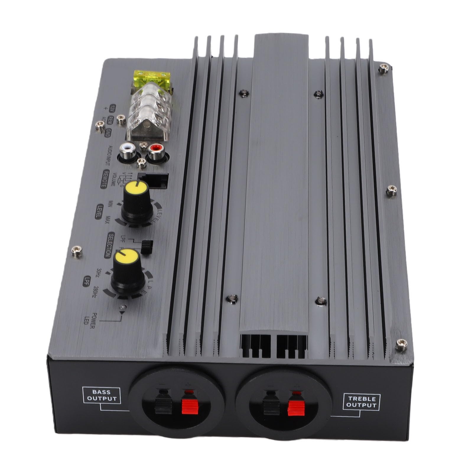 Bewinner Wzmacniacz Samochodowy Audio 1500 W Płyta Subwoofera