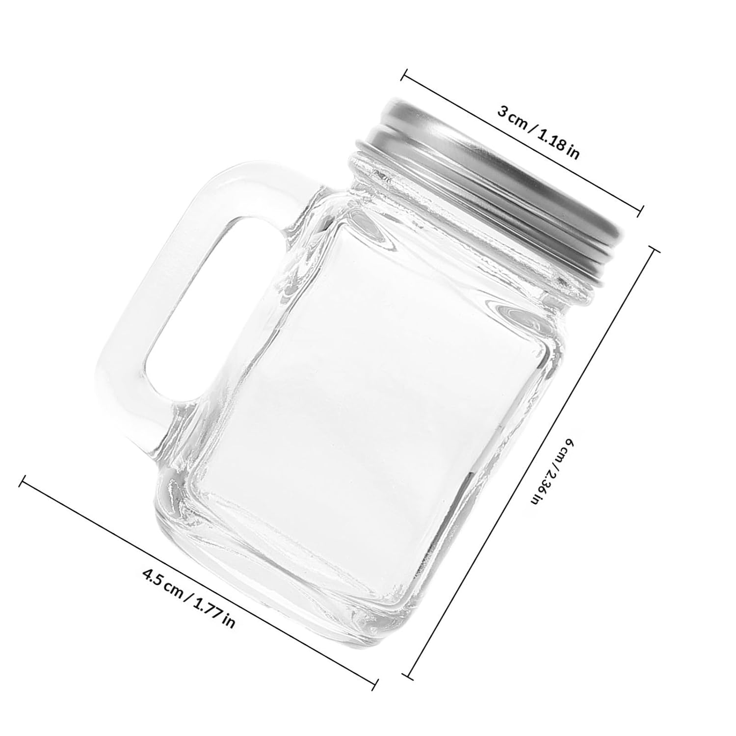 Glass, Nail Art Tool Sterilizer Cup with Lid for Cleaning Brushes and Cuticle Clippers All-in-one Jewelry Storage Container for Desktop and Home Use
