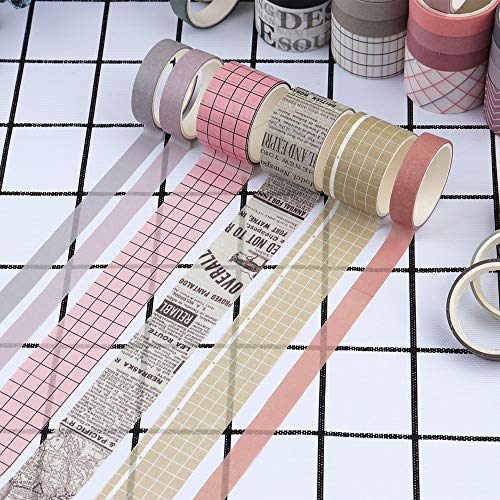 Ruban adhésif NogaMoga washi tape repositionnable pour bullet journal