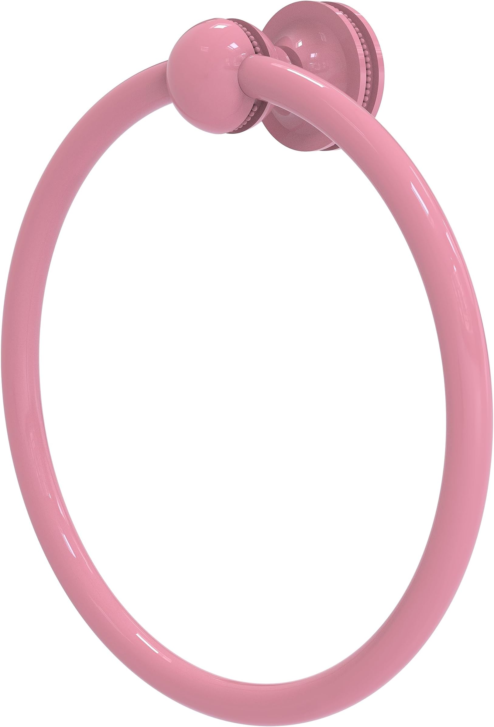 MA-16-PNK Mambo Collection Towel Ring, Pink