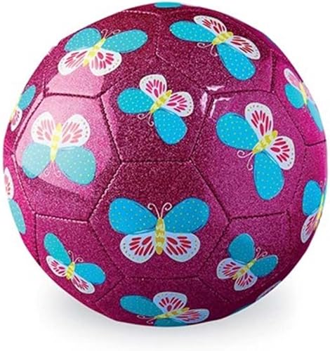 Crocodile Creek Soccer Ball - Inflatable Rubber Ball for Kids Ages 4 and Up - for Indoor and Outdoor Sports - PVC-Free