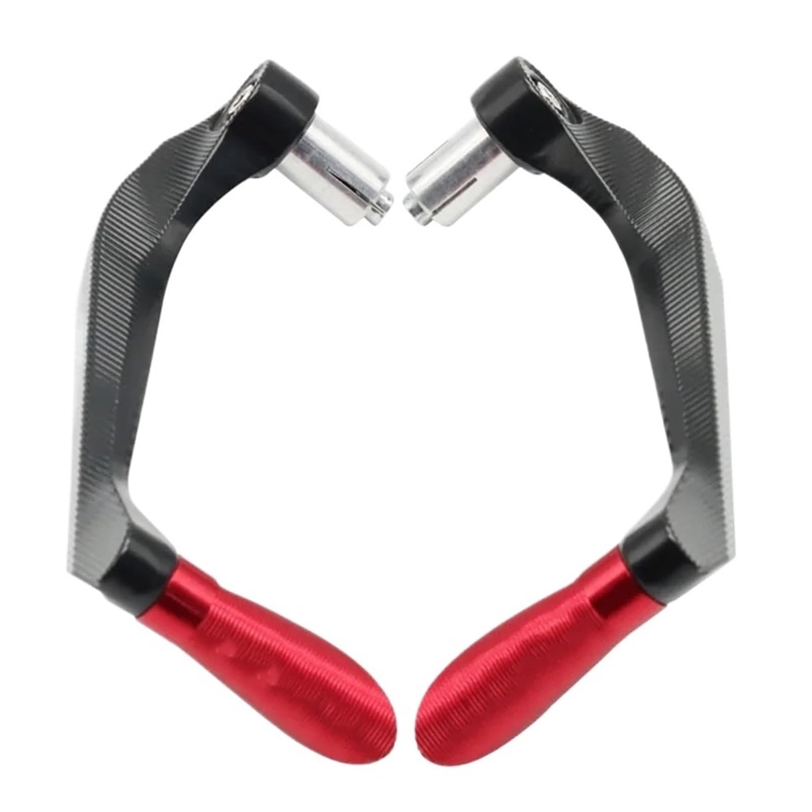 Blzmwd Red Motorcycle Lever Guards Handgrip For Ni&Nja 250 300 400 650 Z250 Z400 Z650 Z900 Motorcycle Aluminum Handle Bar Grips End Brake Clutch Lever Guard Handlebar