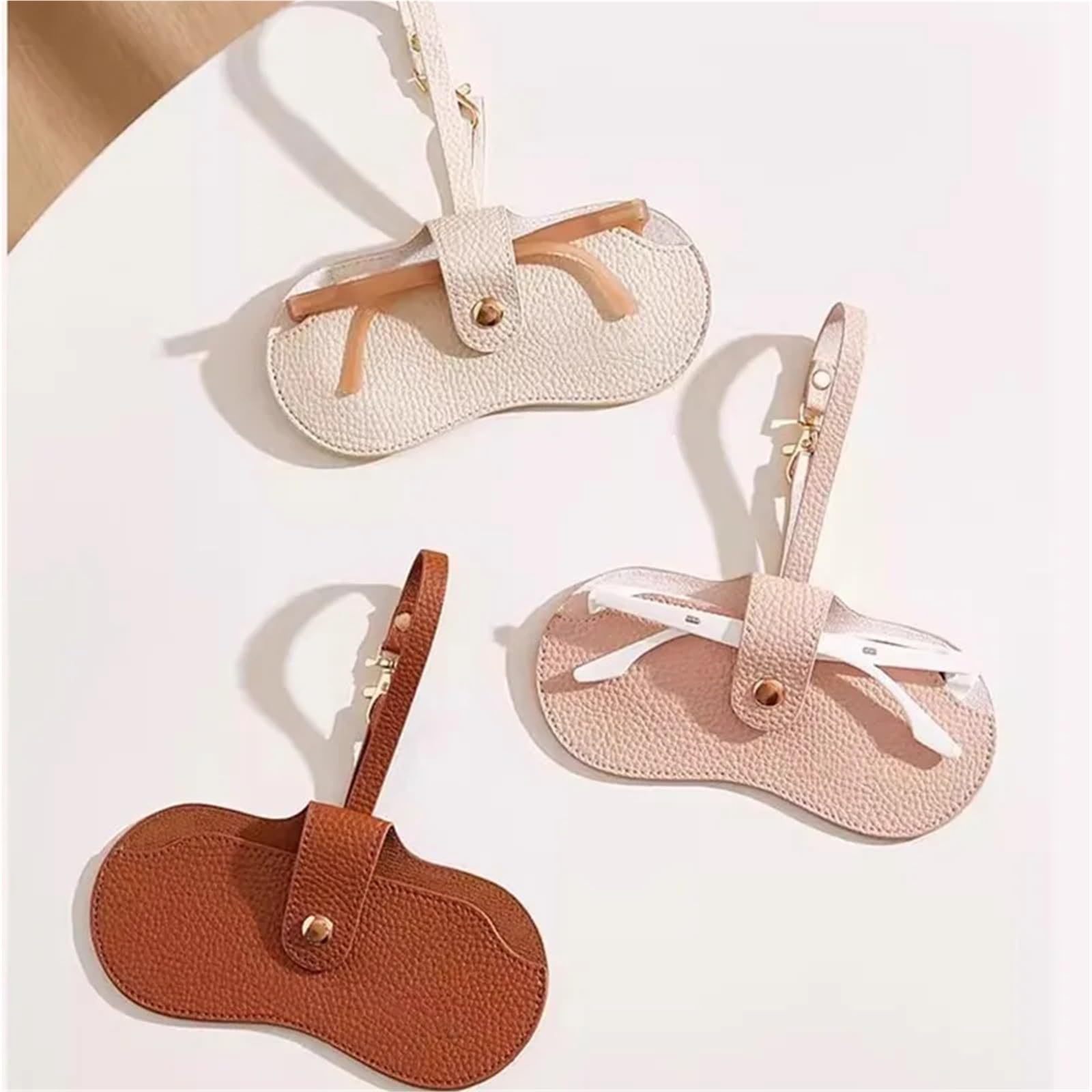 Sonnenbrillen etui Tragbare Aufbewahrungstasche For Brillen Und Sonnenbrillen & Clip-Schutzhülle For Herren für Stilvoll Tragbar