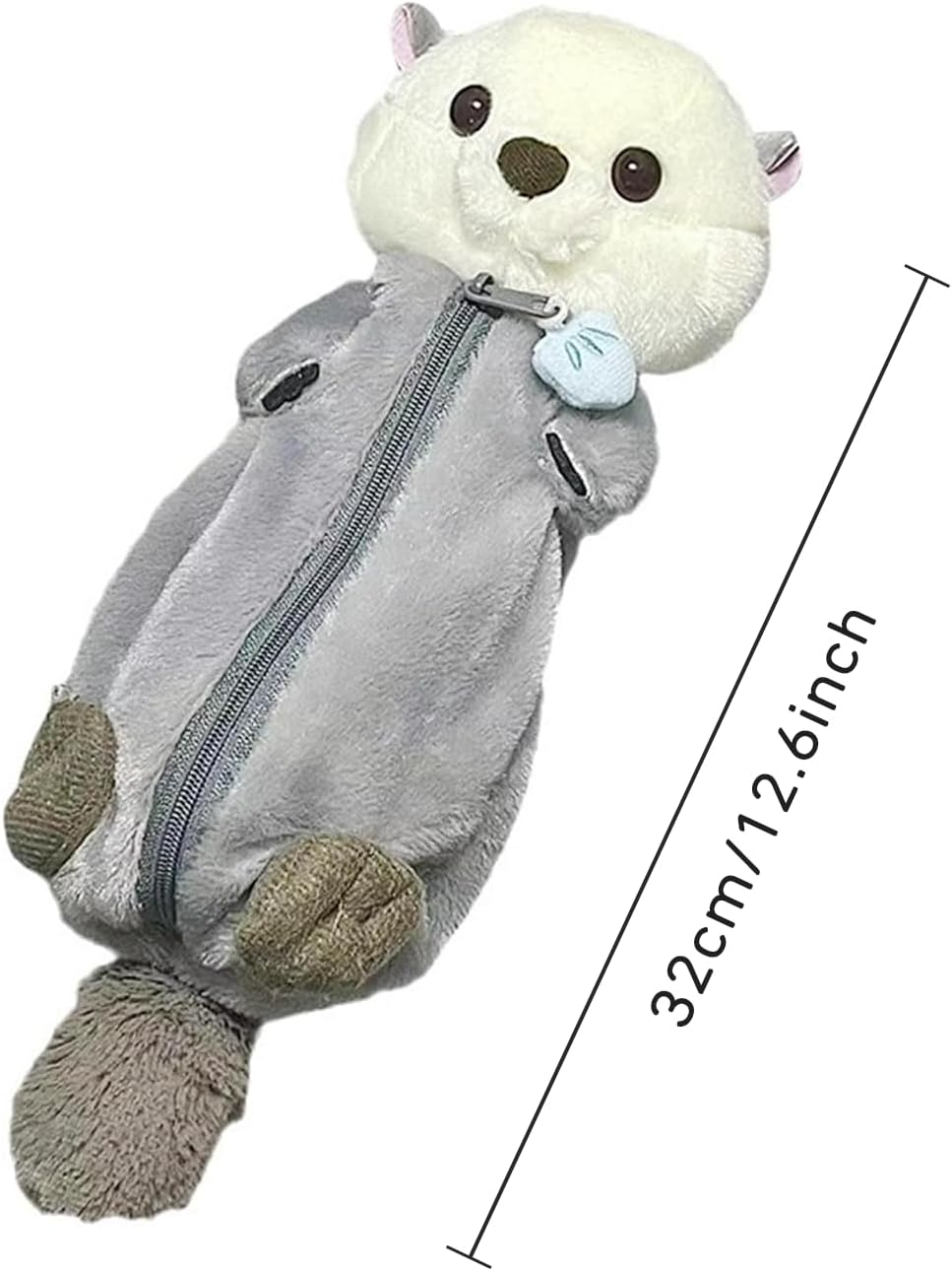 Otter Pencil Case, Cute Pencil Pouch, Pen Bag Case with Zipper