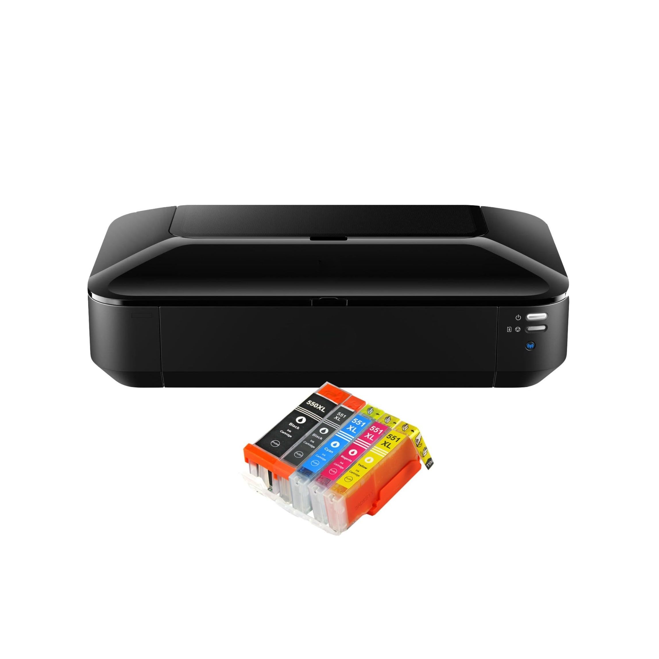 IC-Office iX6850 - Impresora de inyección de tinta color DIN A3+ (impresora de oficina, impresión fotográfica, impresión de texto, 9600 x 2400 DPI, WiFi, Wi-Fi, USB, impresión directa, aplicación