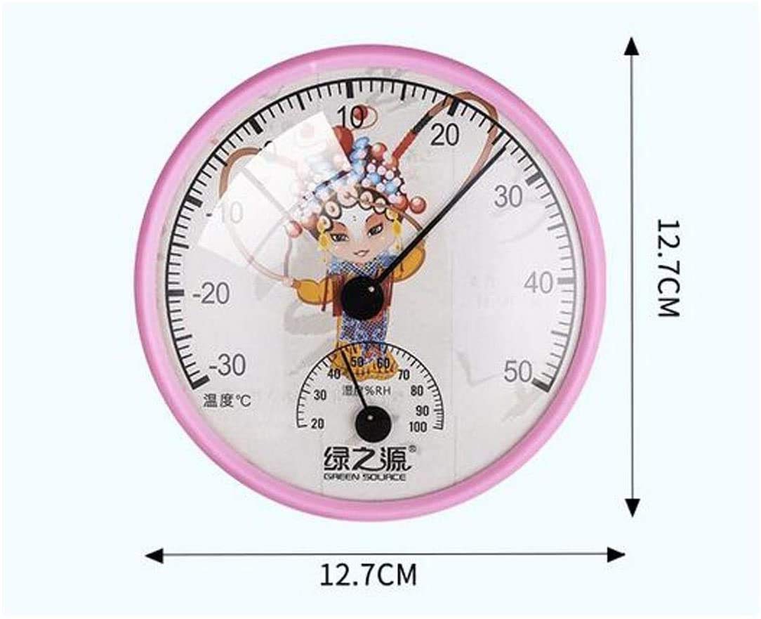 XINGYU Thermomètre et hygromètre à pointeur, thermomètre intérieur Sec et Humide, Bureau à Domicile intérieur et extérieur Chambre de bébé thermomètre Vertical de Bureau, Ornements dé