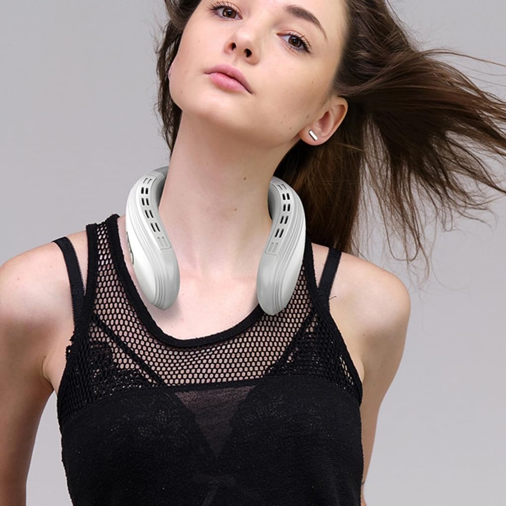 Ventilador portátil recargable, ventilador de aire acondicionado, ventilador de 3 velocidades para mujeres y hombres, viajes al aire libre, jardín