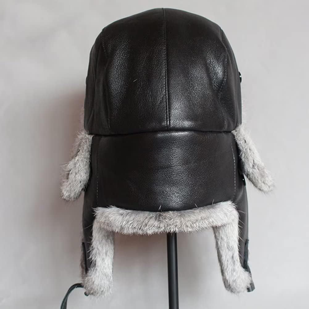Winter hat, with Ear Flaps, Faux Fur, Russian Warm hat, Unisex Windproof and Warm hat, Aviator hat.