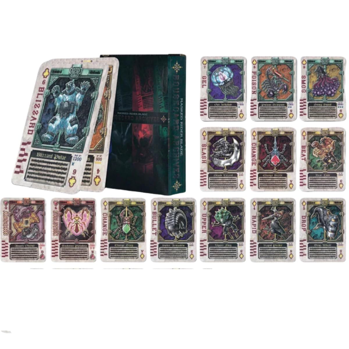 Amazon.co.jp: NIDAMEI 仮面ライダー トランプ カード 54枚