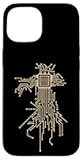 Cyborg Heart Chipset Semiconductor Programmer Case for iPhone 15