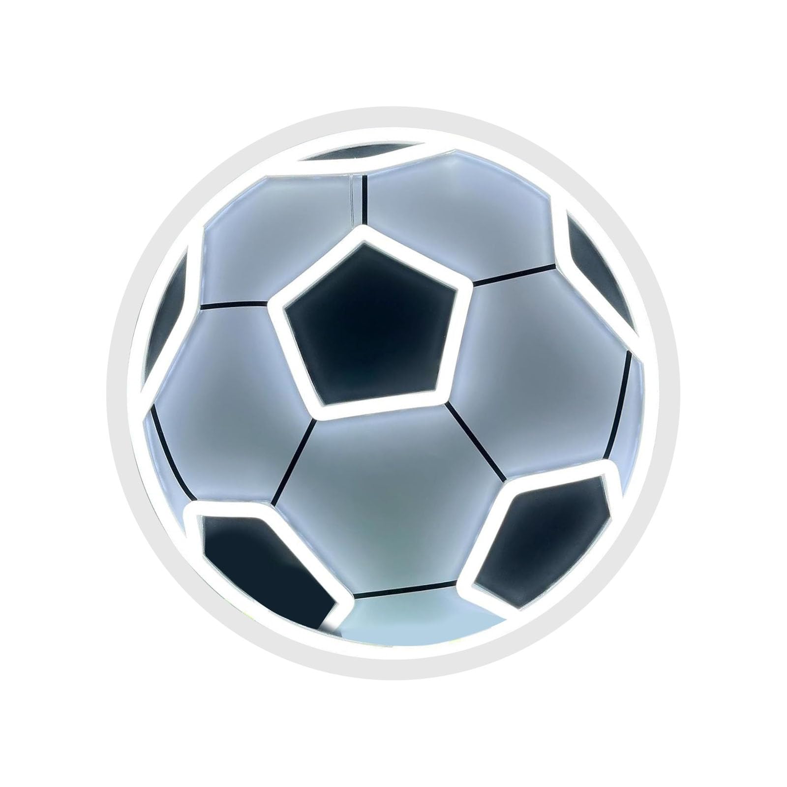 our fave LED Football Lamp Compact USB Powered for Childrens Space Soccer Admirers
