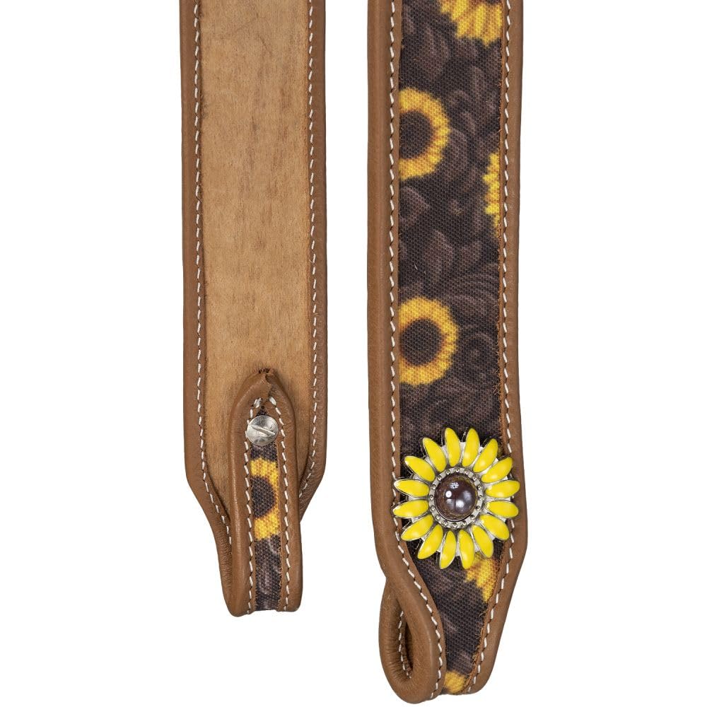 Tough 1 Silver Royal Sunflower Single Ear Headstall
