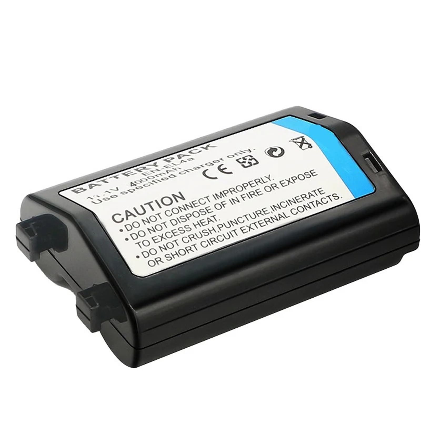 4000mAh en-EL4 EL4A for D2H D2Hs D2X D2Xs D3 D3S F6 MH-21 ENEL4 ENEL4A en EL4A en EL4 Caméra(2Pcs)